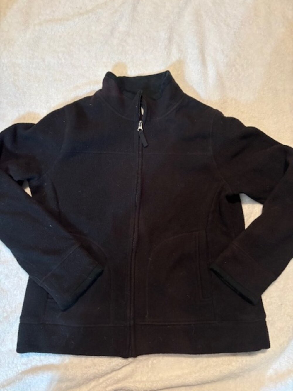 Merona Women's XL Black 100% Polyester Basic Jacket